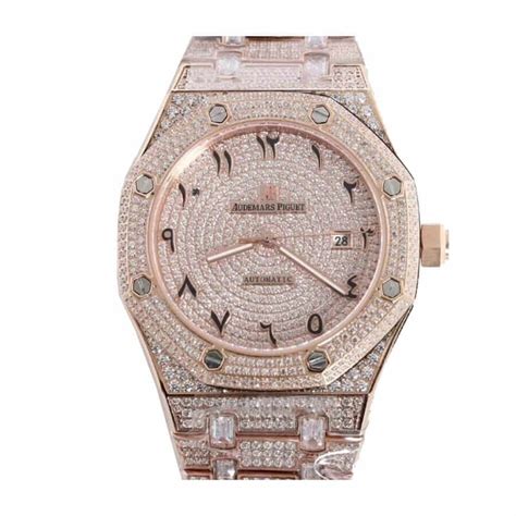 replica iced out audemars|audemars piguet real vs fake.